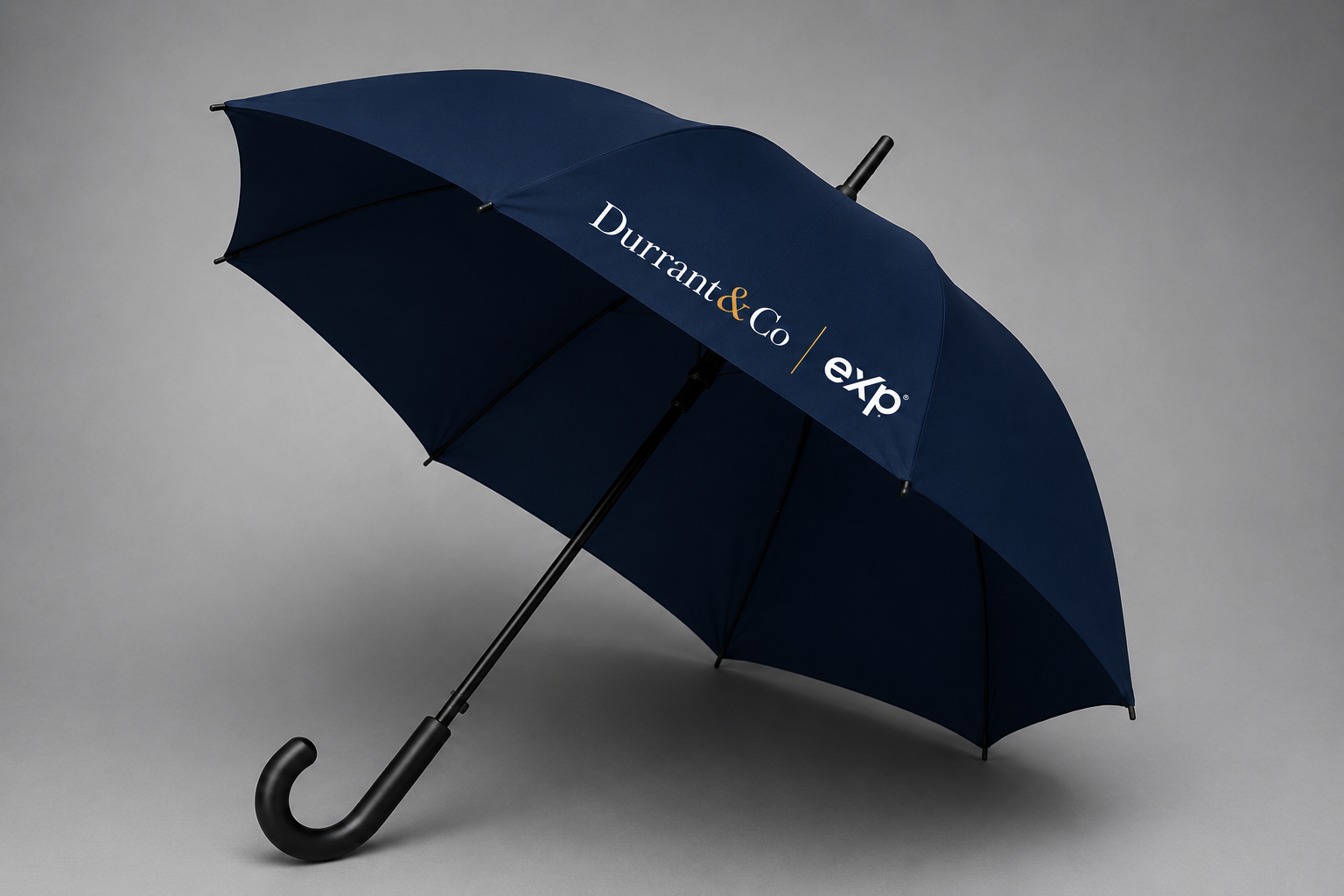 Durrant & Co complete brand mockup and visual identity system by AMB360